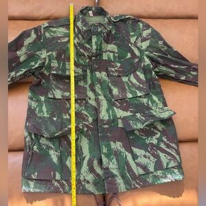 Vintage Camouflage Military Jacket